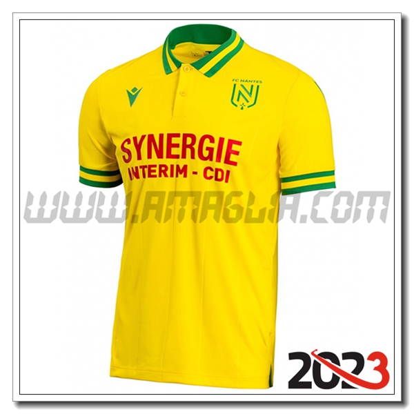 FC Nantes Prima Maglia Calcio 2023 2024