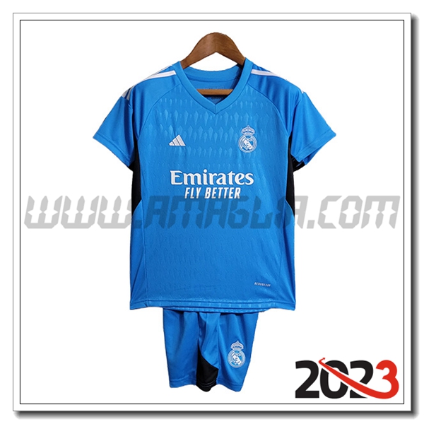 Kit Maglia Portiere Real Madrid Bambino 2023 2024