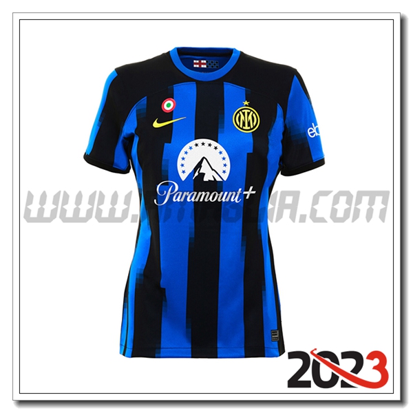 Prima Maglia Calcio Inter Milan Donna 2023 2024