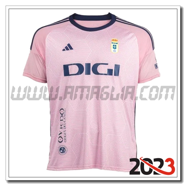 Real Oviedo Seconda Maglia Calcio 2023 2024