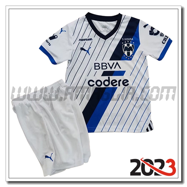 Kit Maglia CF Monterrey Bambino Prima 2023 2024