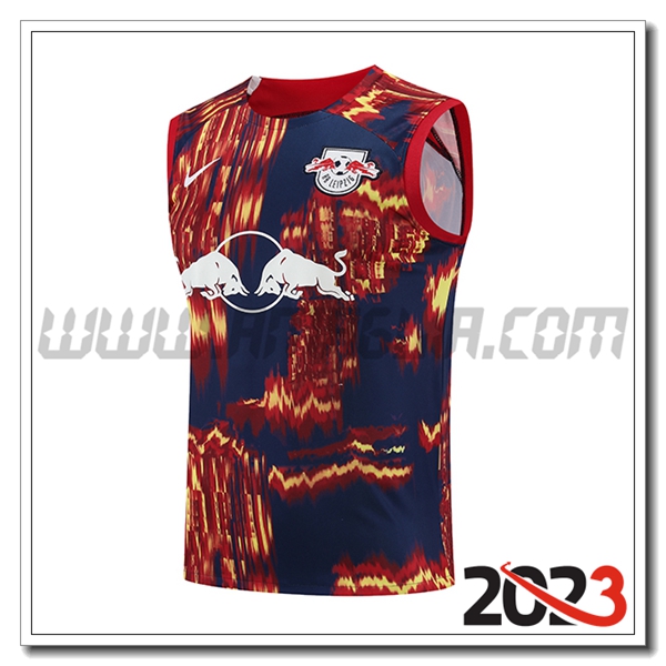 Canotta Allenamento RB Leipzig Rosso/Blu 2023 2024