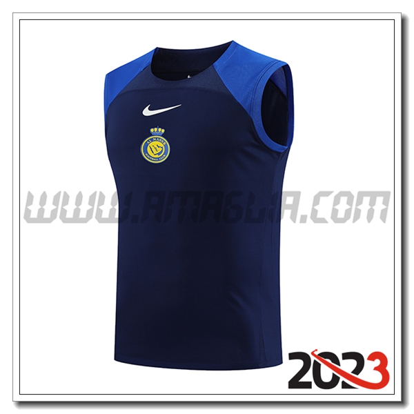 Canotta Allenamento Al-Nassr FC Blu Marina 2023 2024