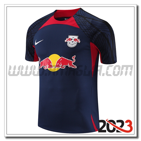 T Shirt Allenamento RB Leipzig Blu Marina 2023 2024
