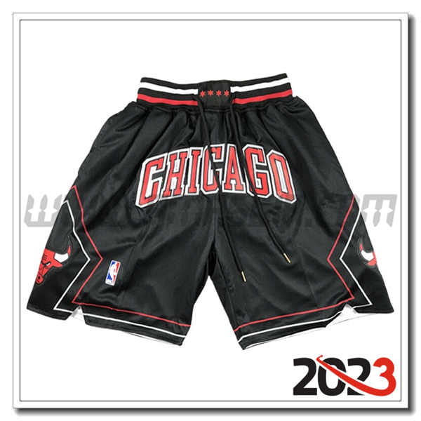 Pantalonicini NBA Chicago Bulls 2023/24 Nero