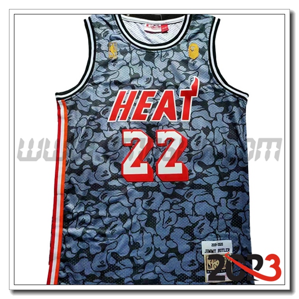 Maglia Miami Heat (BUTLER #22) 2023/24 Blu/Nero