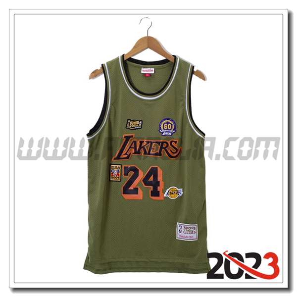 Maglia Los Angeles Lakers (BRYANT #24) 2023/24 Verde