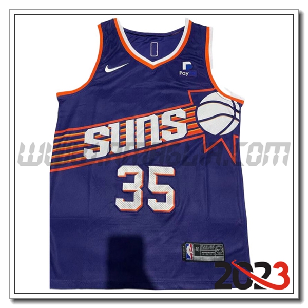 Maglia Phoenix Suns (DURANT #35) 2023/24 Blu