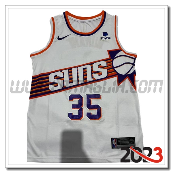 Maglia Phoenix Suns (DURANT #35) 2023/24 Bianco