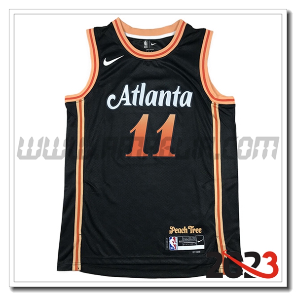 Maglia Atlanta Hawks (YOUNG #11) 2023/24 Nero