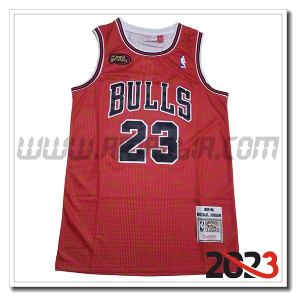 Maglia Chicago Bulls (JORDAN #23) 2023/24 Rosso -05