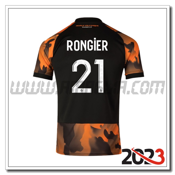 Terza Maglia Calcio Marsiglia OM RONGIER #21 2023 2024