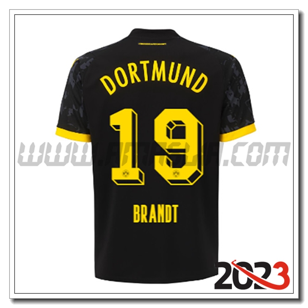 Seconda Maglia Calcio Dortmund BVB BRANDT #19 2023 2024