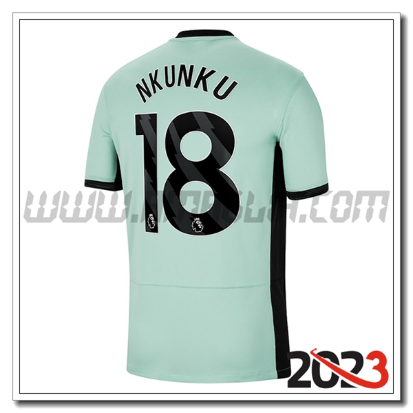 Terza Maglia Calcio FC Chelsea NKUNKU #8 2023 2024