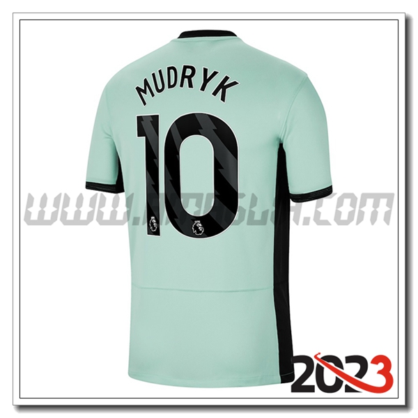 Terza Maglia Calcio FC Chelsea MUDRYK #10 2023 2024