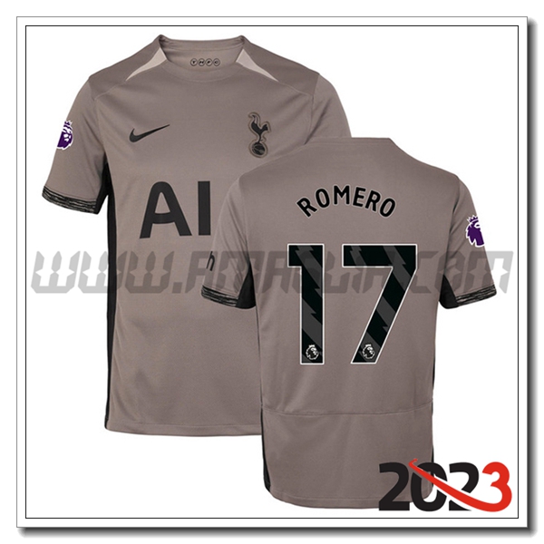 Terza Maglia Calcio Tottenham Hotspurs ROMERO #17 2023 2024
