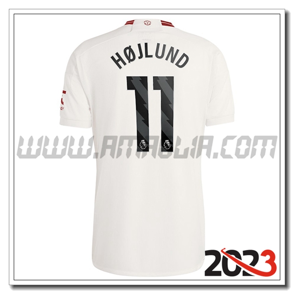 Terza Maglia Calcio Manchester United HOJLUND #11 2023 2024