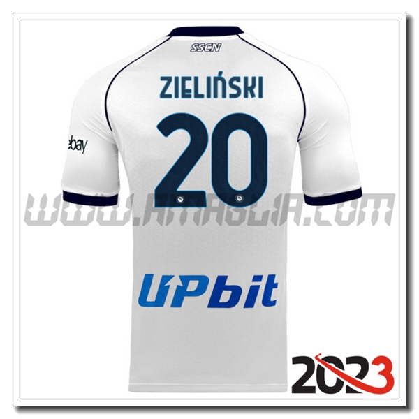 Seconda Maglia Calcio SSC Napoli ZIELINSKI #20 2023 2024