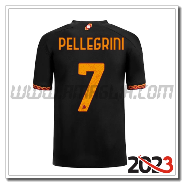 Terza Maglia Calcio AS Roma PELLEGRINI #7 2023 2024