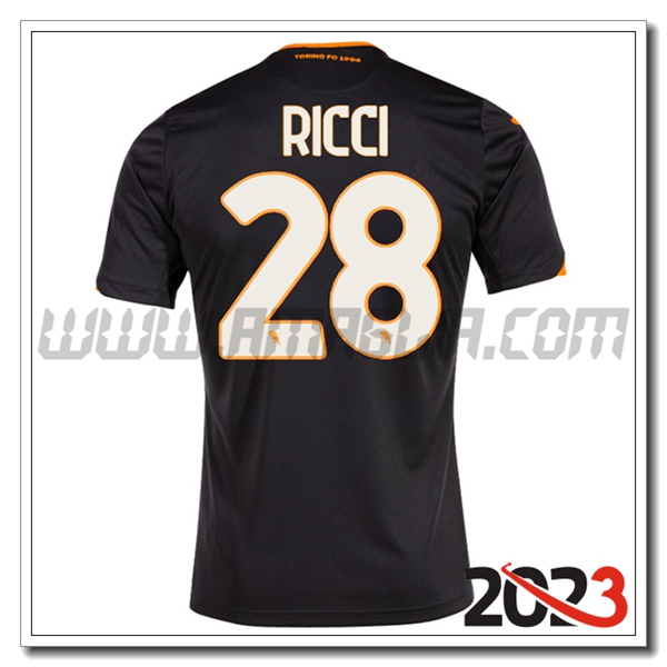 Terza Maglia Calcio Torino RICCI #28 2023 2024
