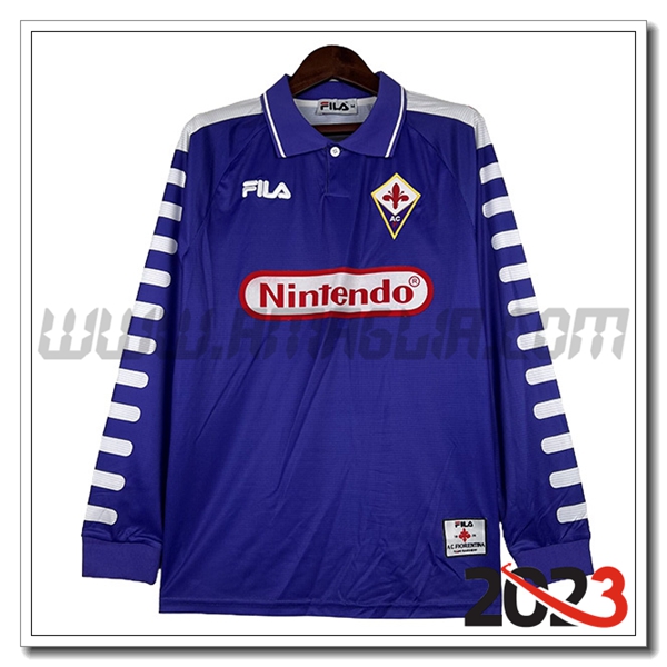 Prima Maglia Retro ACF Fiorentina Manica lunga 1998/1999