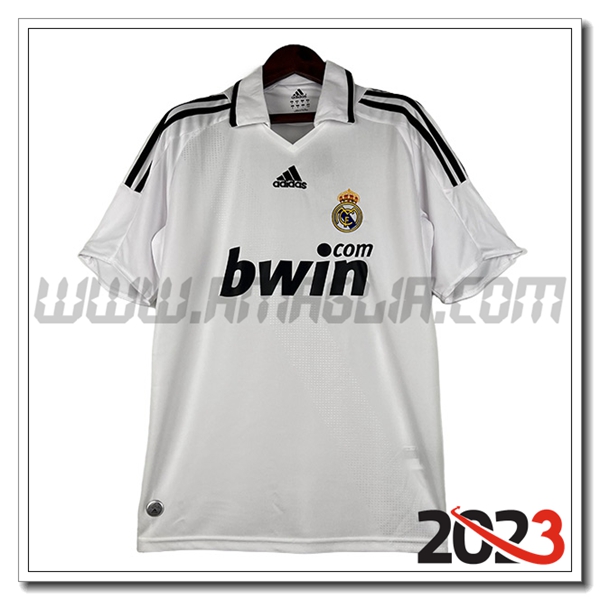Prima Maglia Retro Real Madrid 2008/2009