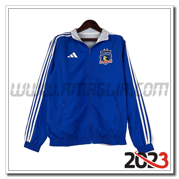 Giacca A Vento Colo Colo Blu 2023 2024