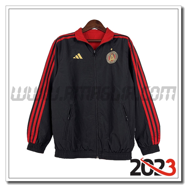 Giacca A Vento Atlanta United Nero 2023 2024