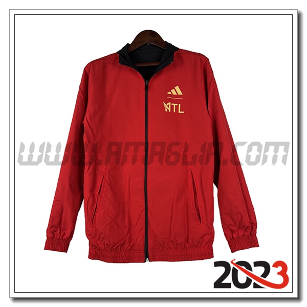 Giacca A Vento Atlanta United Rosso 2023 2024