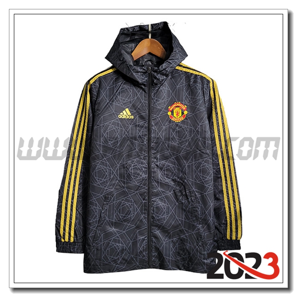 Giacca A Vento Manchester United Nero 2023 2024 -04