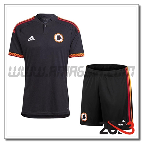 Kit Maglia AS Roma Terza + Pantaloncini 2023 2024