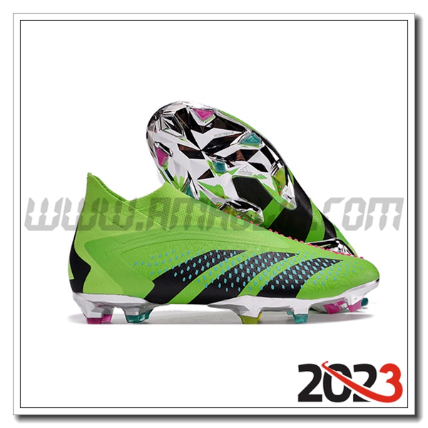 Adidas Scarpe Da Calcio Predator PREDATOR PREDATOR ACCURACY+ FG BOOTS Nero/Verde
