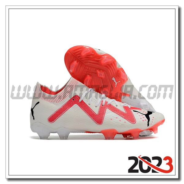 PUMA Scarpe Da Calcio Puma Future Ultimate FG Bianco/Arancia
