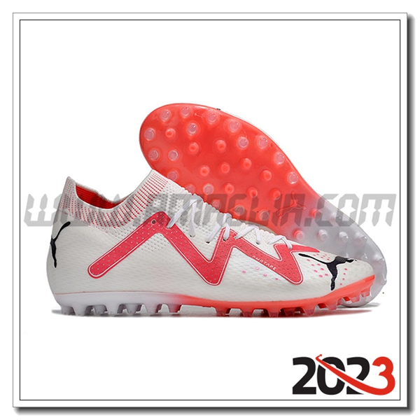 PUMA Scarpe Da Calcio Puma Future Ultimate AG Bianco/Rosso