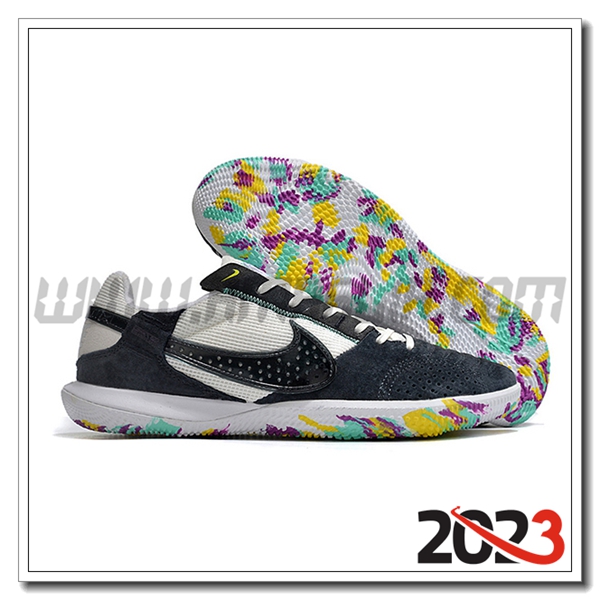 Nike Scarpe Da Calcio Streetgato Bianco/Nero -02