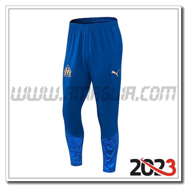 Pantaloni Allenamento Marsiglia Blu 2023 2024