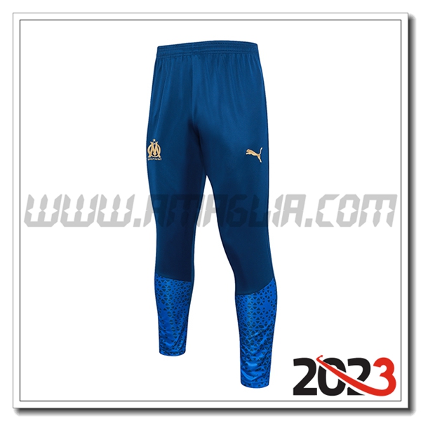 Pantaloni Allenamento Marsiglia Blu 2023 2024 -02
