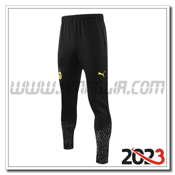 Pantaloni Allenamento Dortmund Nero 2023 2024 -03