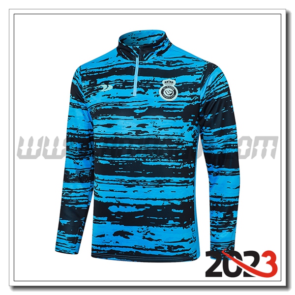 Felpa Allenamento Al-Nassr FC Blu/Nero 2023 2024