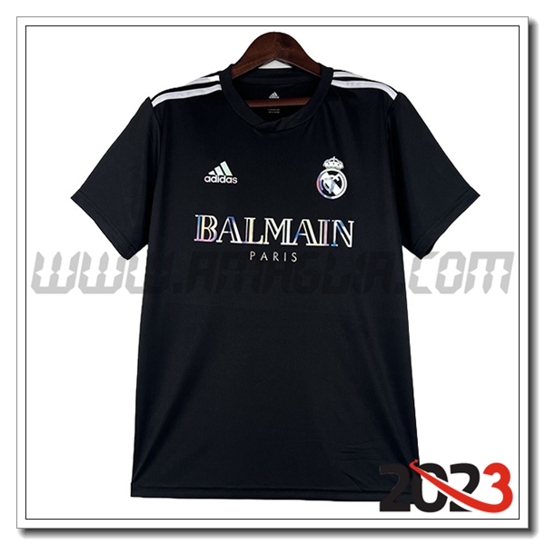 Maglia Calcio Real Madrid Edizione speciale 2023 2024 Nero