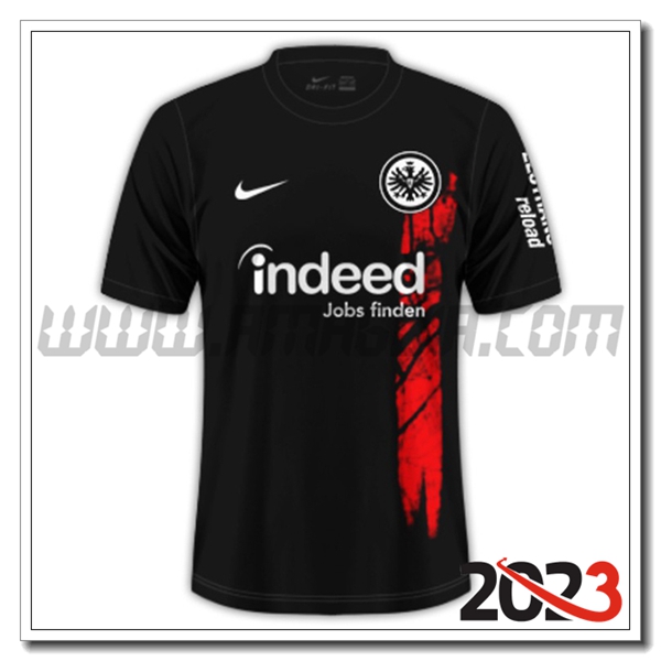 Maglia Calcio Eintracht Frankfurt Prima Champions 2023 2024