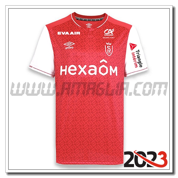 Stade De Reims Prima Maglia Calcio 2023 2024