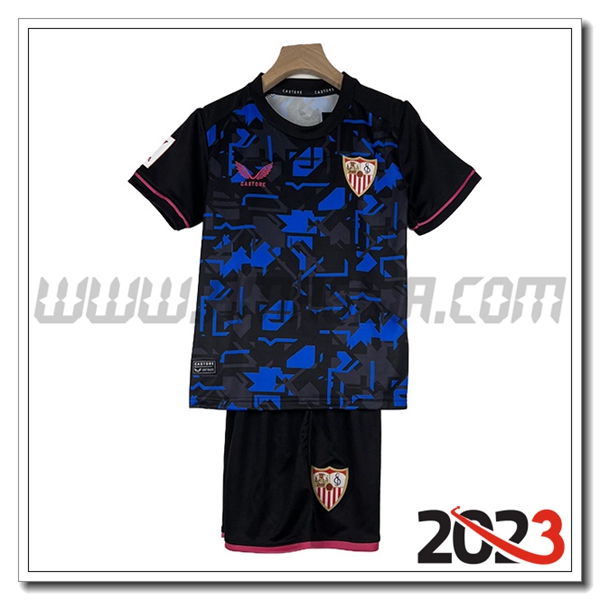 Kit Maglia Sevilla FC Bambino Terza 2023 2024