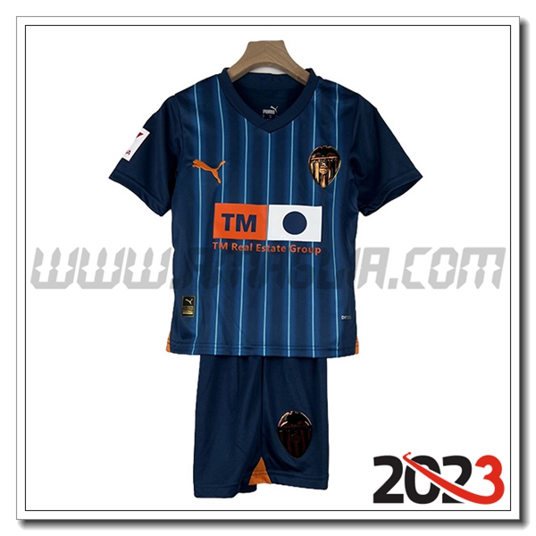 Kit Maglia Valencia CF Bambino Seconda 2023 2024