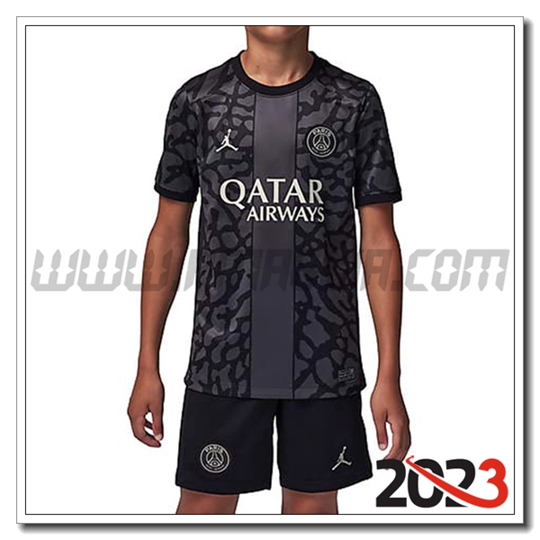 Kit Maglia PSG Bambino Terza 2023 2024