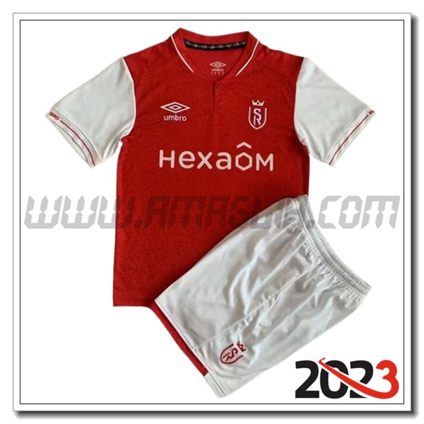 Kit Maglia Stade De Reims Bambino Prima 2023 2024