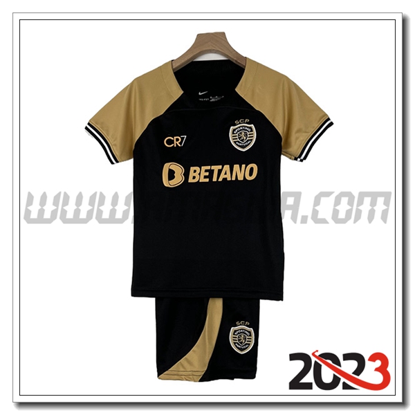 Kit Maglia Sporting Bambino Terza 2023 2024