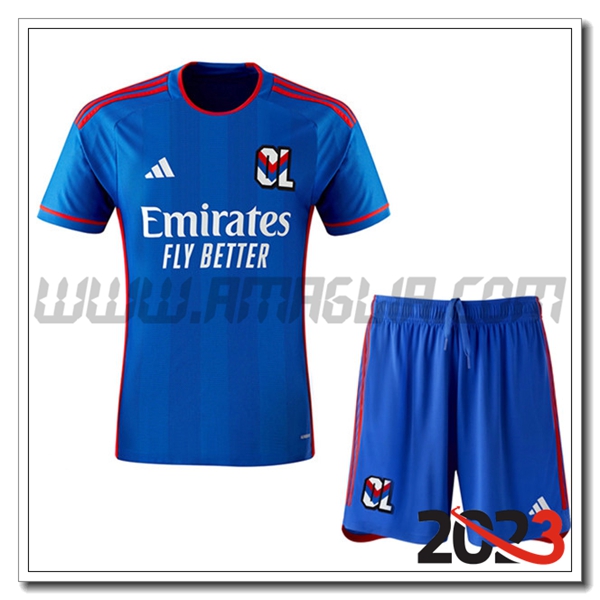 Kit Maglia Lyon OL Bambino Seconda 2023 2024
