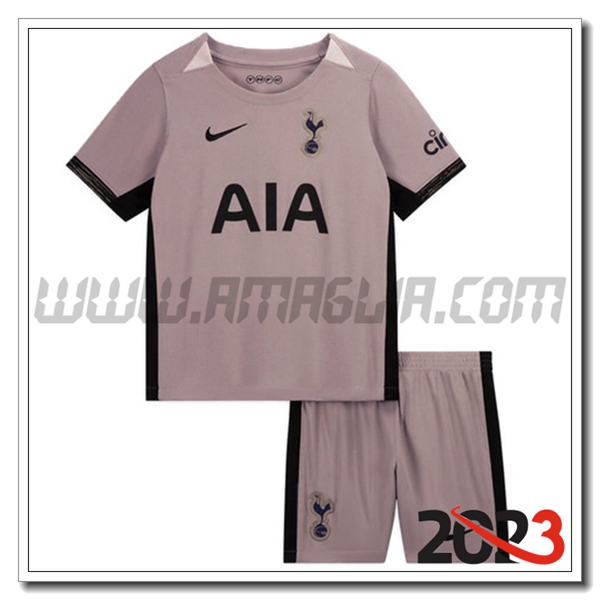Kit Maglia Tottenham Hotspurs Bambino Terza 2023 2024