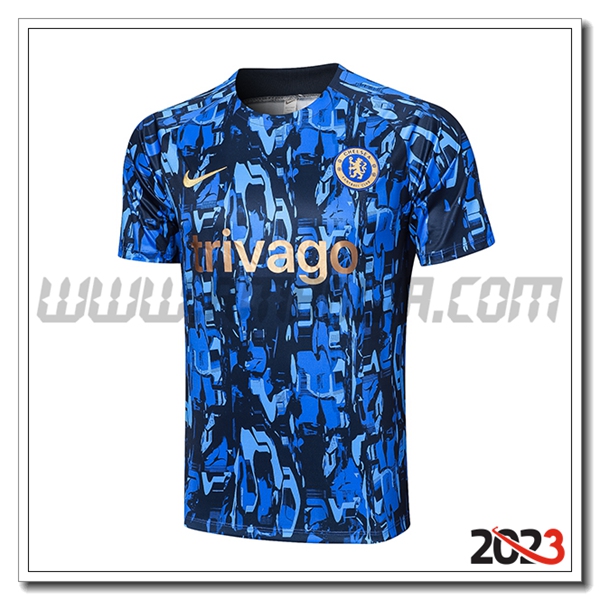 T Shirt Allenamento FC Chelsea Grigio 2023 2024